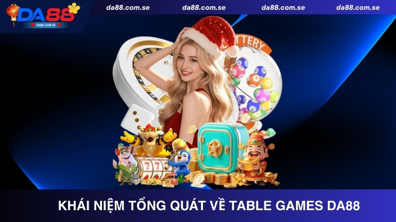 Khái niệm tổng quát về Table Games DA88