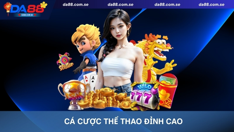 Thể thao DA88 mở cược toàn bộ các giải đấu toàn cầu